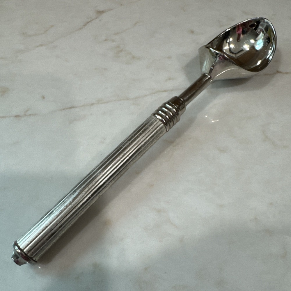 Vintage Regal Silver Plated Ice Cream Scoop 8"